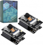 diymore 2 t&uuml;kki ESP32 USB C jaoks ESP32 CAM arendusplaat, WLAN/Bluetooth, DC 5V kahetuumaline arendusplaat koos 2640 kaameramooduliga