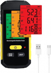 3 in 1 kiirgusdetektor EMF/RF kiirgusdetektor - elektrooniline v&auml;ljatesti - andmesalvestus, h&auml;ire, taustvalgustus - EMF ohutusm&otilde;&otilde;tur t&ouml;&ouml;stus- ja kodumajapidamistele