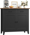 HOCSOK k&ouml;&ouml;gikapp koos t&ouml;&ouml;tasapinnaga, 2 sahtli ja 2 uksega, buffetkapp k&ouml;&ouml;ki, elutuppa, s&ouml;&ouml;gituppa, esikusse, puust, maamaja stiilis.