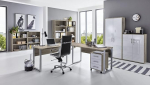 moebel-dich-auf.de Tabor Pro 6 study in various colours (Sonoma oak / white high gloss)