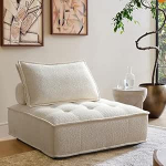 Vaakumkompressiooni diivan raamita puhas k&auml;sn &uuml;heosaline kangas