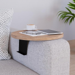 [en.casa] Kuleskyd diivanitaldrik, reguleeritav k&auml;etugi, &uuml;mmargune, l&auml;bim&otilde;&otilde;t 34 cm, diivanitaldrik, diivanilaua, diivaniriiul, puidu v&auml;limusega