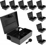 10 x Mouse Traps Mice Mouse Garden Bait Box Bait Box Bait Station for Mice Poison Mice Mouse Bait Box Poison Bait Bait Bait Box Vole Repel Key Petigi