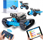 Makeblock mBot Ranger Robot, 3 in 1 programmeeritav roboti ehituskomplekt, kodeeritud m&auml;nguasi, 3 kuju koos minuga Auriga, Bluetooth versioon, programmeeritav roboti m&auml;nguasi, kingitus lastele.
