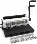 RAYSON Wire Binding Machine, 34 Holes, 130 Sheets Binding Capacity, 3:1 Division, TD-1500B34