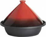 WEB2O Tagine Induction and Glass Ceramic Stainless Steel (Red and Black)