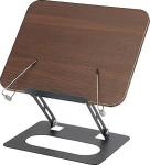 RoseFlower raamatute stend lugemiseks, k&auml;ed vabad, reguleeritav raamatuhoidja k&uuml;lgklambritega, puidust kokkupandav stend laste &otilde;pikute/retseptide/muusikavihikute/tahvelarvuti/lauaarvuti jaoks