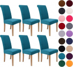 Colorxy Spandex kangast Stretch s&ouml;&ouml;gitool Slipcovers Home Decor Set of 4