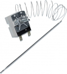 LUTH Premium Profi Parts termostaat 50-250&deg;C ahju jaoks, mis &uuml;hildub EGO 55.13043.010-ga