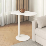 C-kujuline k&uuml;ljelaud, metallist kohvilaud, mis libiseb allapoole, v&auml;ike C-kujuline raudne k&uuml;ljelaud, kaasaegne kohvilaud diivanile, voodile, vannile, magamistuppa, elutuppa