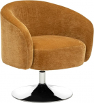 Atmosphera Edith p&ouml;&ouml;rlev tool ookerkollane bukleekangas B 65 x S 66 x K 73 cm rauaraam - elutuppa, magamistuppa, kontorisse.