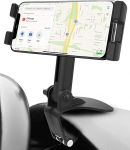 Oilcan auto klamber mobiiltelefoni hoidja tahvelarvuti autokinnitus armatuurlaua p&auml;ikesevisori tahavaatepeegli auto mobiiltelefoni hoidja reguleeritava vedruklambriga iPhone 13 Pro Max, iPad, Galaxy, LG jne. jaoks (4-12.9