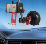 SPTSSWET iminapp mobiiltelefoni hoidja auto 360&deg; p&ouml;&ouml;ratav kuulipea &uuml;he nupu vabastamine auto armatuurlaua tuuleklaasi auto mobiiltelefoni hoidja k&otilde;ikidele nutitelefonidele