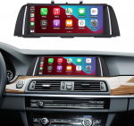 Ninetom 10,25-tolline autoraadio, Apple CarPlay/Android Car/Mirrorlink/GPS 2012-2016 BMW 5 seeria F10/F11 jaoks koos NBT puuteekraaniga autoraadio, GPS-navigatsioon auto jaoks, integreeritud DSPga