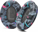 WC Wicked Cushions asendusk&otilde;rvapadjad, mis &uuml;hilduvad Bose QuietComfort 35 (QC35) & QuietComfort 35ii (QC35ii) k&otilde;rvaklappidega ja muuga - Parem mugavus ja vastupidavus | 90ndate mustad v&auml;rvid
