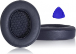 Professionaalsed asendusk&otilde;rvapadjad Beats Studio 2 & 3 juhtmega ja traadita (B0501, B0500) k&otilde;rvaklappidele, Premium k&otilde;rvaklappide k&otilde;rvapadjad pehmema naha ja m&auml;luvahuga, merev&auml;e sinine