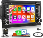 4G + 64G traadita Carplay Android autoraadio Audi A4 S4 RS4 B6 B7 8E Seat 7-tolline puuteekraaniga autoraadio traadita Android auto navigatsiooniga GPS WiFi peeglilink Bluetooth FM/RDS/32EQ/USB/SWC tagumine osa