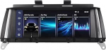 Fast Boot Linux autoraadio &uuml;hildub BMW X3 X4 seeria F25 F26 (2011-2013) CIC iDrive uuendamine | Bluetooth/Wireless CarPlay/Android auto | s&auml;ilitab OEM juhtimispuldid
