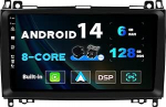 Android 13 - [6G + 128G] - IPS autoraadio Sobib Benz W169 W245 B160 B170 B180 B200 W639 Vito Viano W906 Sprinter - Wireless Carplay/Android Car/DSP - Kaamera + MIC - DAB SWC WiFi -2 Din 9