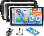 CAMECHO 2+64G 9-tolline satelliitnavigatsiooniga autoraadio Benz C-klassile W203 2000-2004 Viano Vito 2003-2006 Android 13 koos tagurduskaamera, GPS, WiFi, traadita Carplay Bluetooth raadio HD Androidiga auto FM RDS-ga