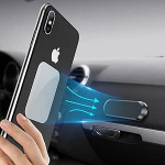 Magnetiline mobiiltelefoni hoidja Must Slim auto armatuurlaual kodu hoidja Universal