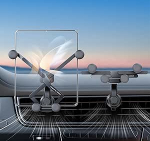 Z Fold 6 5 4 3 2 autokinnitus, [2 kuju ja paksuse puhul s&otilde;bralik] Gravitatsioonitelefoni hoidja Samsung Galaxy Fold 6 5 4 3 2 Google Pixel 9 Pro Fold S25 Ultra iPhone 16 15 14 jaoks