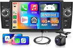 Hodozzy 4G + 64G Android autoradio Fiat Punto 2005-2009/Linea 2007-2011, 7-tolline puuteekraan traadita Carplay Android autoga, raadio 1 DIN navigatsioon WiFi Bluetooth DSP FM/RDS raadio Canbus