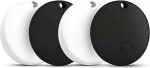 2025 Key Tracker (iOS ja Android) Smart Tag Key Finder kotidele Kohvrile t&ouml;&ouml;tab koos Apple Find My (Apple MFi Certified) & Google Find My Device - pakett 4 (must ja valge)