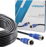 Tagurduskaamera pikenduskaabel 4-pin k&otilde;ikidele WT 5 ja 7 tagurduss&uuml;steemidele ja kaameratele Erineva pikkusega saadaval