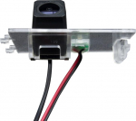 18 mm tagurduskaamera s&otilde;idukispetsiifiline kaamera, mis on m&auml;rkamatult integreeritud numbrim&auml;rkide valgustusse Jeep Compass Wrangler Cherokee / Patriot / Grand Cherokee jaoks