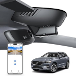 Mangoal 4K Dash Cam Dash Cam Custom Volvo XC60 2022 2023 2024 2025 (mudel D), B5 B6 T8 tarvikud, OEM v&auml;limus, UHD 2160P video, WiFi & App, Loop salvestamine, lihtne paigaldada, 64GB kaart