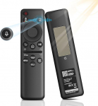 BN59-01432A p&auml;ikesepaneeli h&auml;&auml;lkaugjuhtimispuldi asendaja Samsung TV Smart jaoks, universaalne Bluetooth-puldi asendaja USB-C laadimisega, mis &uuml;hildub Samsung TV 2023 QLED mudelitega - must