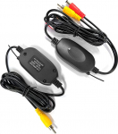 Unifizz 2.4G traadita tagantvaate kaamera v&auml;rvilise video saatja vastuv&otilde;tja s&otilde;iduki tagavarakaamera esikaamera jaoks