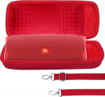 Lebakort Hard Travel kaitsekott JBL Charge 5 Charge 4 Bluetooth veekindel kaasaskantav traadita k&otilde;lar (punane)