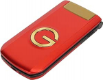 G9000 klapptelefon lukustamata GSM Dual SIM telefon eakatele (punane)
