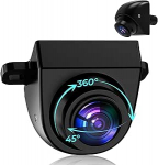 AHD 1080P tagurduskaamera auto tagurduskaamera 360 &deg; p&ouml;&ouml;ratava reguleeritava objektiiviga tagurduskaamera poliitika tagantj&auml;rele 170 &deg; laia nurga &ouml;&ouml;vaatega IP69K veekindel universaalne tagumine kaamera