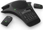 SNOM C520 juhtmevaba DECT konverentsitelefon Bluetooth-&uuml;hendusega, lairiba heli, kuni kolme lisatelefoni &uuml;hendamine C52-SP; 4356
