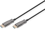 DIGITUS HDMI AOC h&uuml;briidvalguskaabel - HDMI 2.0b - 30m - Ultra HD 4k/60Hz - Ethernet kanal - HDR ARC HDCP 2.2 - &uuml;hildub teleriga/projektoriga/monitoriga - kuldkattega kontaktid - must