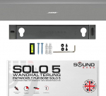 Solo 5 seinakinnituskomplekt Bose Solo 5 jaoks koos k&otilde;igi paigaldusriistadega, mille on kujundanud Soundbass &Uuml;hendkuningriigis