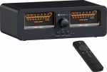 [Improved] Fosi Audio LC30 VU Meter Amplifier Speaker Selector Box, 2-Way Analog Audio Switch, Stereo HiFi Amplifier ja passiivsed k&otilde;larid, Home Audio Component koos kaugjuhtimispuldiga