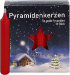 OLShop AG Ebersbacher P&uuml;ramiidk&uuml;&uuml;nlad Suur Punane (l&auml;bim&otilde;&otilde;t x k&otilde;rgus) 17 x 105 mm Pakendis 108 tk