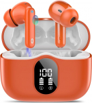 Bluetooth k&otilde;rvaklapid, juhtmevabad Bluetooth 5.4 Sport In-Ear k&otilde;rvaklapid 4 mikrofoniga, 40 tundi m&auml;nguaega, LED-ekraan, ENC-m&uuml;rav&auml;hendus, s&uuml;gavad bassik&otilde;rvaklapid t&ouml;&ouml;ks ja &otilde;ppimiseks