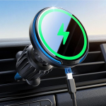 Lamicall 15 W auto mobiiltelefoni hoidja Magsafe autokinnitus koos laadimisfunktsiooniga - [kiire ja turvaline] auto mobiiltelefoni hoidja Magsafe laadija auto ventilatsioonimagnet, auto lisatarvikud iPhone 17/16/15-le