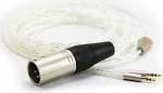 HiFi-kaabel 4 Pin XLR isane Dual 3,5 mm isane &uuml;hildub Hifiman Sundara Arya Ananda k&otilde;rvaklappidega H&otilde;bedastatud audio uuendamise kaabel 2M