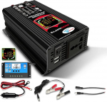 Power Station Set - Solar System Kit, Inverter Controller Solar Panel | Tang Three Generations Inverter Controller Combination Series Solar Panel 12 V to 220, B: 220 V, See description