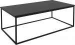 ML-Design Coffee Table 110 x 39.5 x 59 cm Black in Rectangular Shape, Metal Frame, Industrial Design, Table for Entrance Area, Side Table, Living Room Table, Console Table, Sofa Table, Hallway Table,
