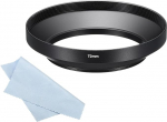 PATIKIL 72mm laia nurga matt pinnaga objektiivikaitsekate koos peegeldumisvastase sisemise objektiivikattega fotoaparaadi objektiivile - must