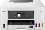 Canon MAXIFY GX3050 MegaTank Multifunktionsdrucker 3in1 (Tintenstrahl, Druck, Kopie, Scan, A4, WLAN, 3,4cm LCD, Duplex, bis zu 14.000 Seiten Reichweite, gerader Papiereinzug f&uuml;r Karton) grau/schwarz