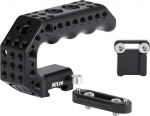 Nitze Top Handle Grip, NATO Top Handle koos QR NATO klambriga, NATO Rail ja Cold Shoe adapteriga universaalsele kaamerarakendusele (Lil Stinger Handle) - PA28M-AK