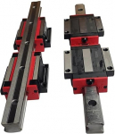 Professionelle HGR30 2 St&uuml;ck 30 mm HR30 L&auml;nge 1500 1550 mm Linearschienenf&uuml;hrung + 4 St&uuml;ck HGH30CA / HGW30CC Lager(Hgw30cc,1550mm)